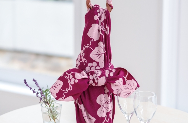 綿両面 大判ふろしき【葡萄/ぶどう】