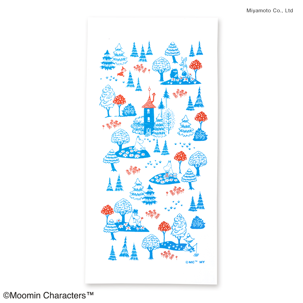 ムーミンキッチンクロス　ムーミンハウス