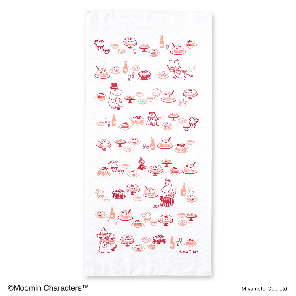 ムーミンキッチンクロス　ケーキ