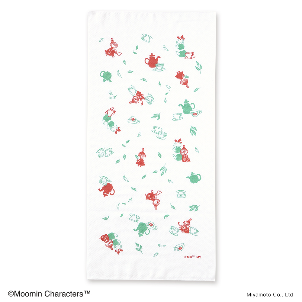 ムーミンキッチンクロス　リトルミイ＆ティー