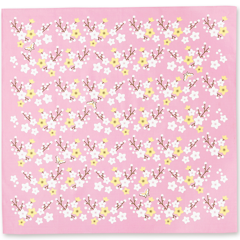 おかみさん　二巾　桃