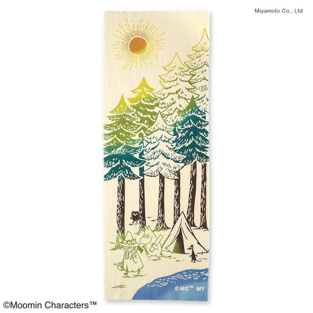 ムーミン　手ぬぐい　ひとしごと